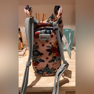 Floral Crossbody Bag - Multicolor